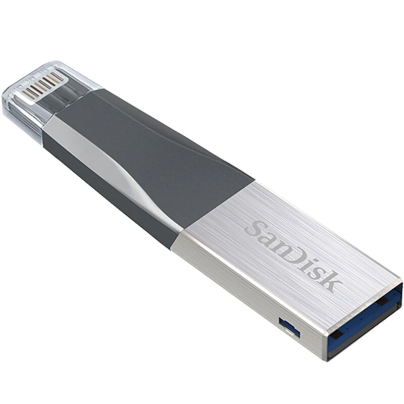 

SanDisk usb flash Drive 128GB Pen Drive USB 3.0 PenDrive USB Stick double interface for iPhone iPad APPLE color sent at random