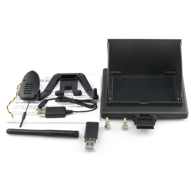 

XK X251 RC Quadcopter Spare Parts 5.8G 4.3 Inch Monitor 720P Camera USB Cable 4G SD Card Antenna Combo Accessories