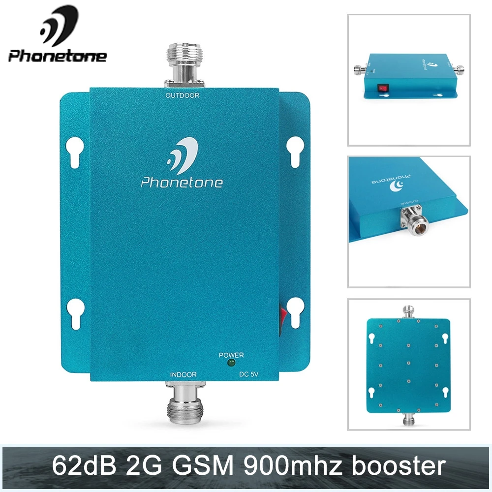 

GSM Repeater 900mhz GSM 900 Cellular Signal Booster 62dB Gain GSM Mobile Phone cellular Amplifier UTMS WCDMA 2G Signal Amplifier