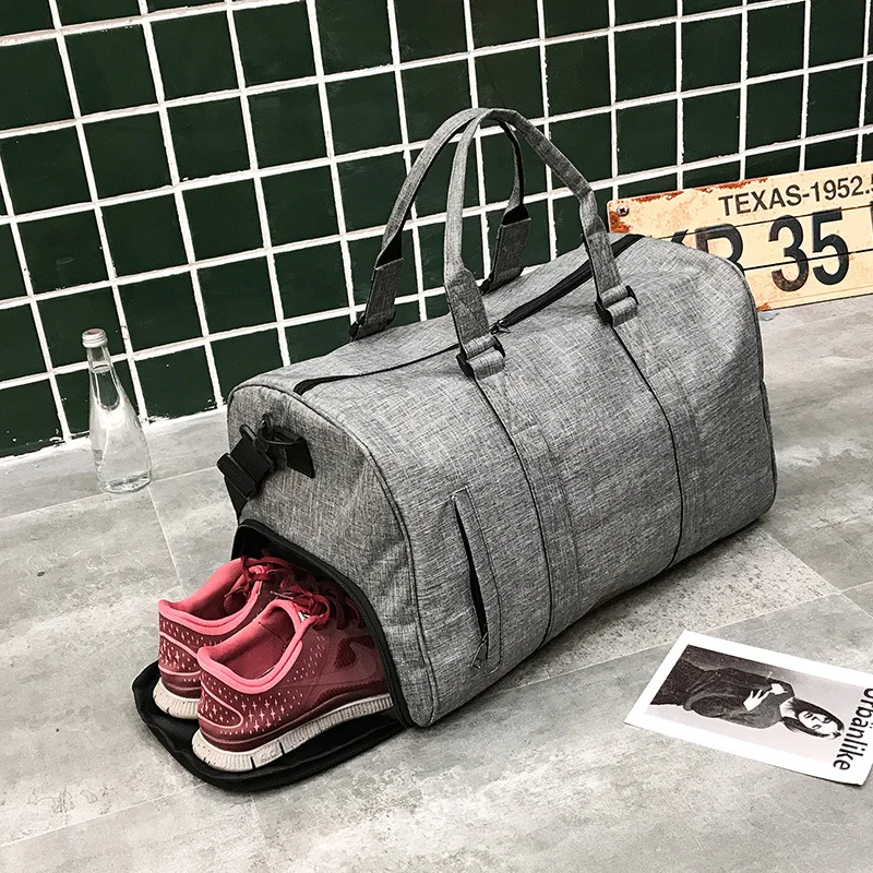 

Gym Bag Men Shoe Bag Female Training Sport Bag Nylon Fitness Yoga Shoulder School Laptop Travel Big