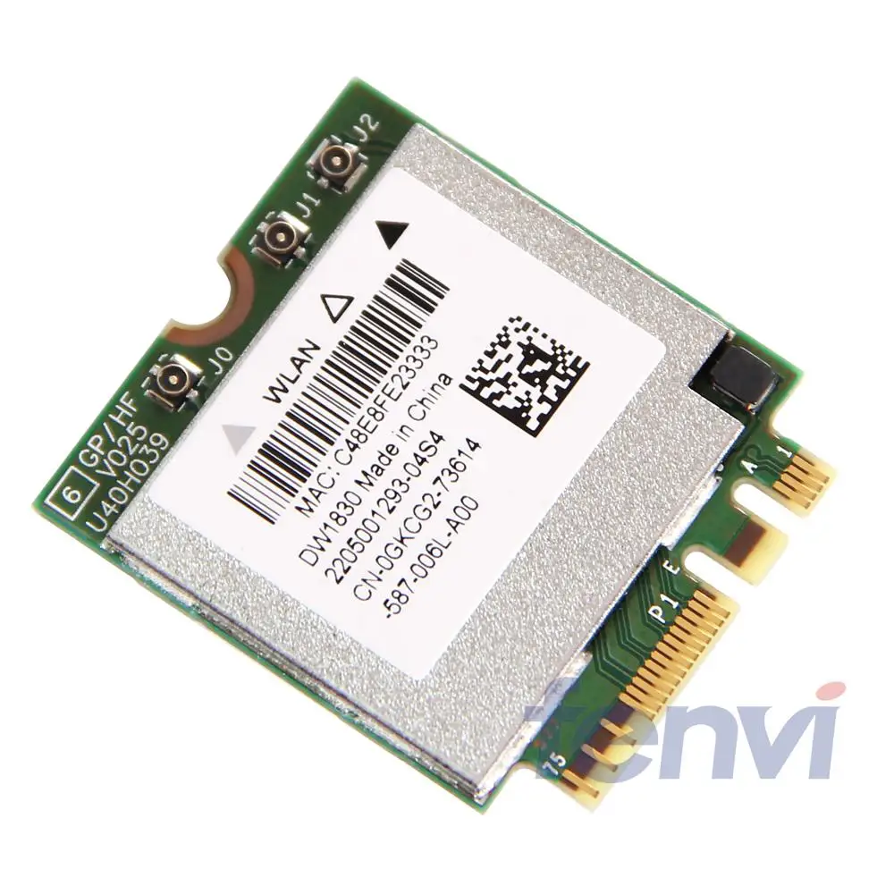 BCM943602BAED DW1830 беспроводной AC BCM943602 NGFF M.2 1300 Мбит/с 802.11ac WiFi Bluetooth BT4.1 сетевая Wlan карта Поддержка mac os