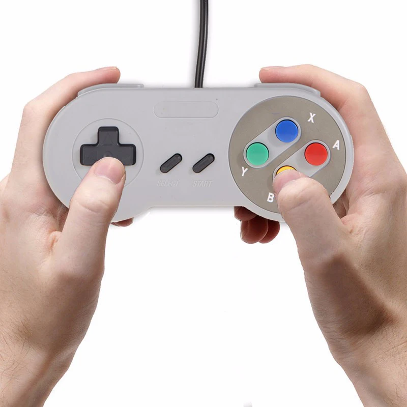 USB контроллер игровой джойстик геймпад для Nintendo SNES коврик Windows PC MAC компьютерный
