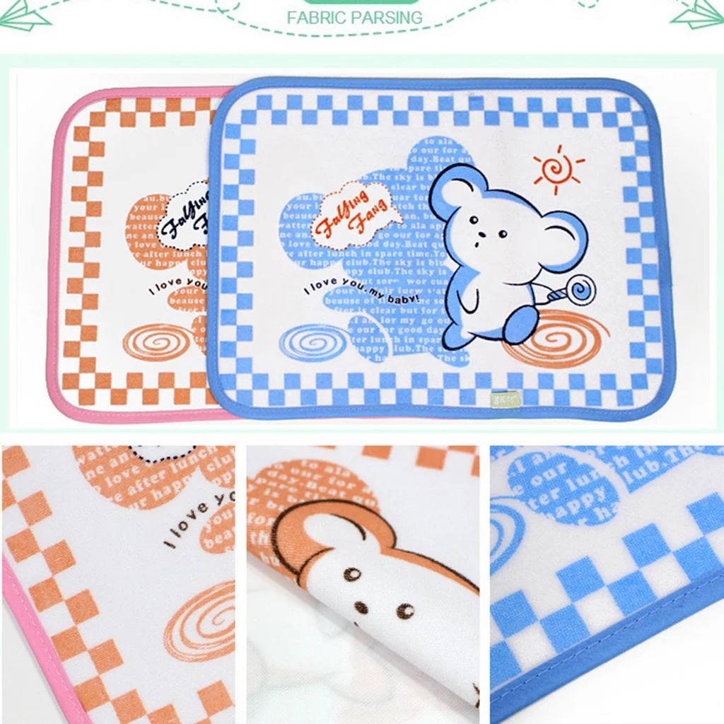 Baby Changing Pad ortable Foldable Washable Changing mat Infants cute waterproof mattress children game Floor mats cushion