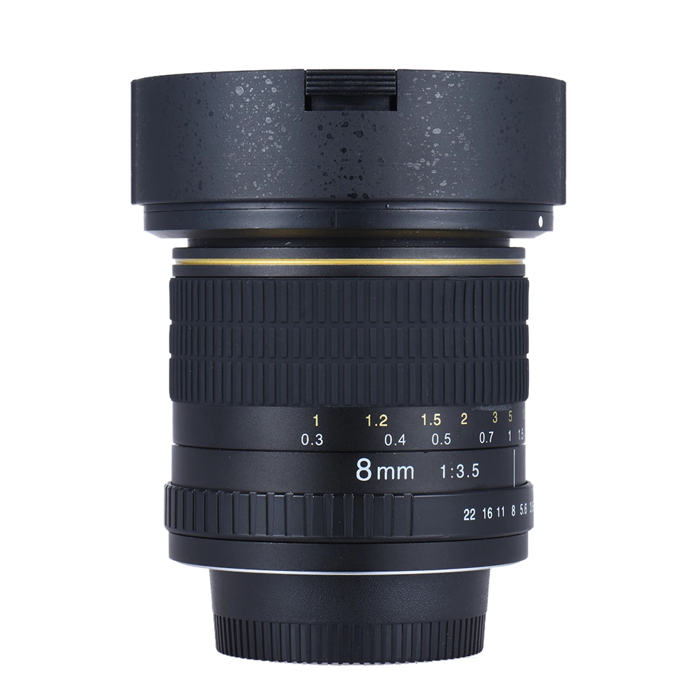 Andoer 8 мм F3.5 170 ультра широкий HD Fisheye Асферические круговой объектив для Nikon D7100 D7200 D7000 D300 D300S D5500 d810 D800 и т. д