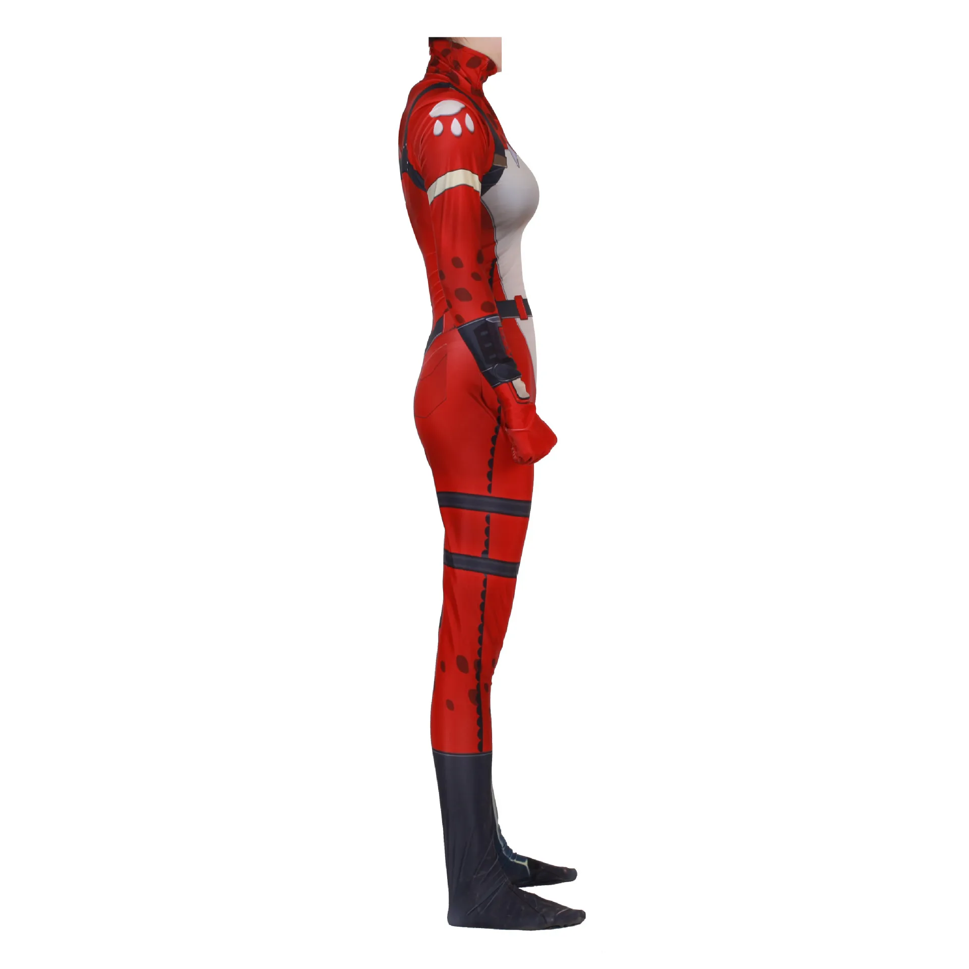 

2019 new cosplay Free transportation Halloween Christmas Deer RED NOSED RAIDER cosplay Clothes with tight joints Customizable