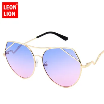 

LeonLion 2019 Fashion Cateye Sunglasses Women Brand Designer Vintage Eyeglasses For Women Outdoor Oculos De Sol Masculino