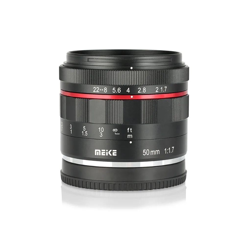 Meike MK 50mm f/1.7 Large Aperture Manual Focus Lens for Sony E mount