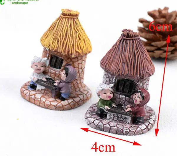 Aliexpress.com: comprar 1 unids rural cabañas jardÃn decoracion ... Jardin cabaña decoración