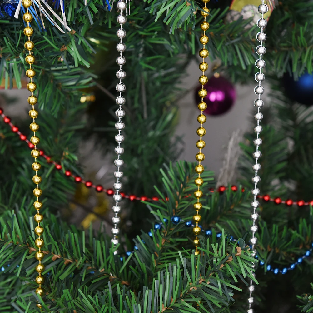 

1PCS DIY Jewelry Accessories Wedding Christmas Party Decoration 2.7 Meters Artificial Pearls Beads Chain Garland Flowers