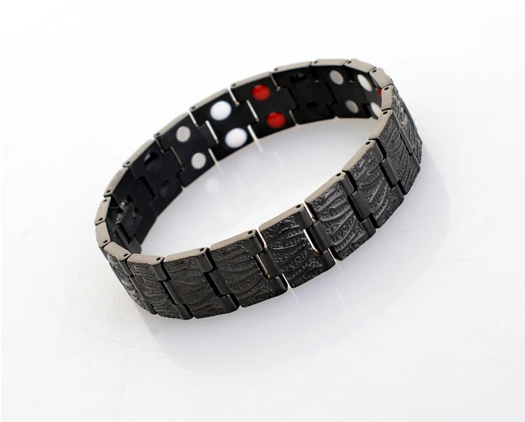 4 in 1 316L stainless steel Hologram Nagetive Ion Power Germanium