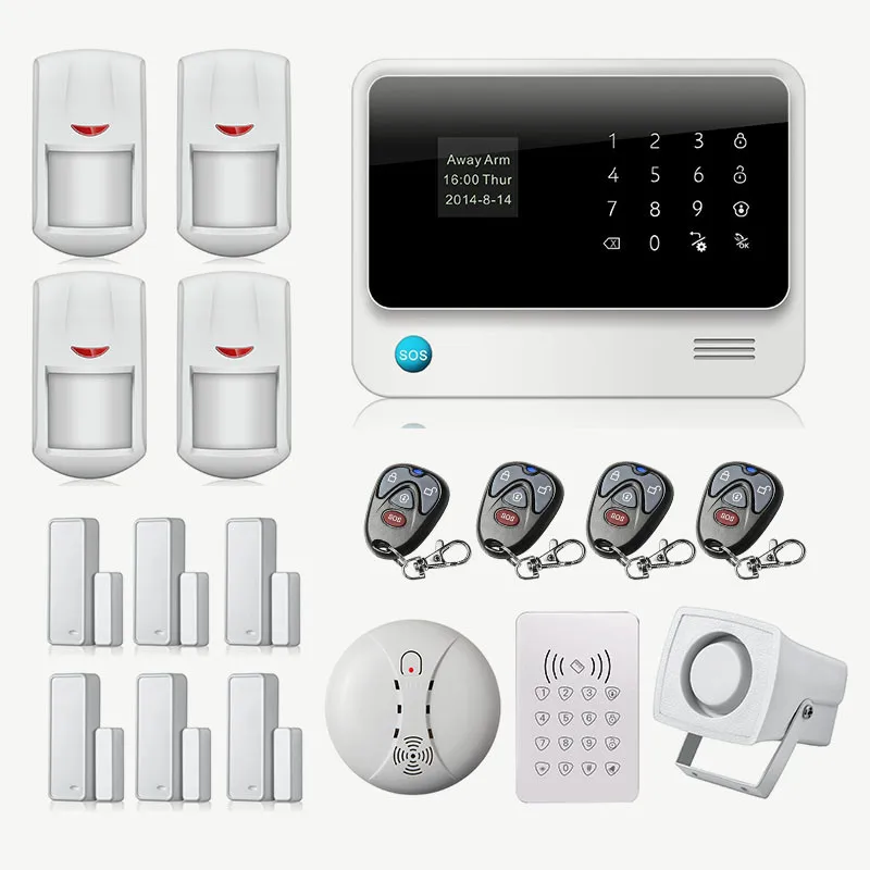 

Touch Screen GSM Alarm System Alarm Systems Security Home WIFI Alarm System