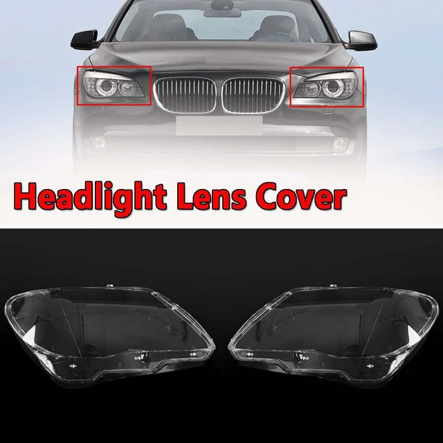 Новинка для Bmw 7 E65 E66 2005 2008 крышка объектива автомобильных фар Прозрачная Lci