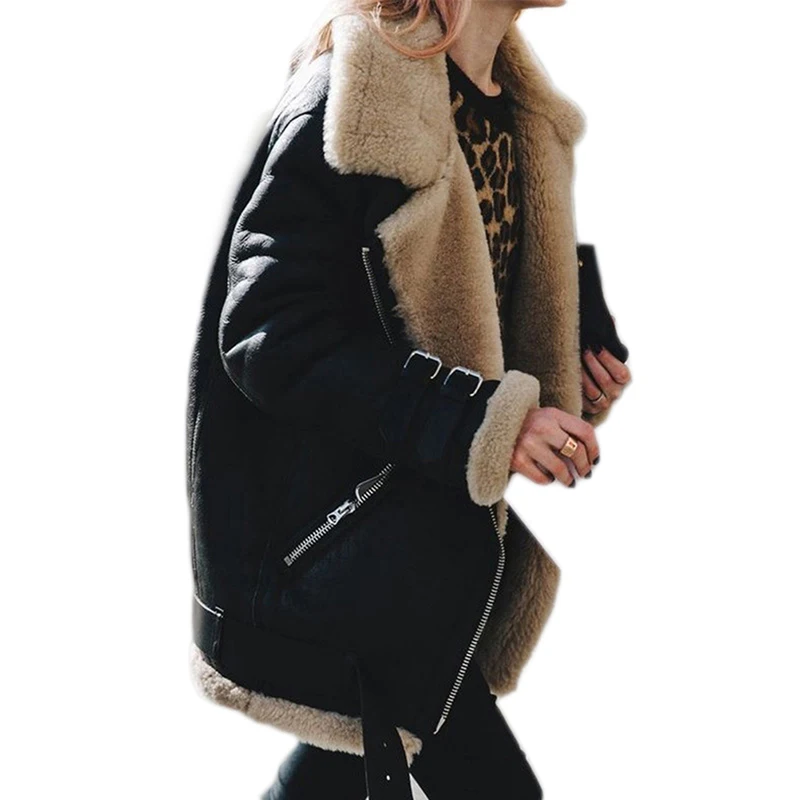 Taille Chaud Mode Hiver Plus Outwear Veste Polaire Manteau Noir Épaississent gris Streetwear Femmes rouge Décontractée Femelle La gnqnAUx