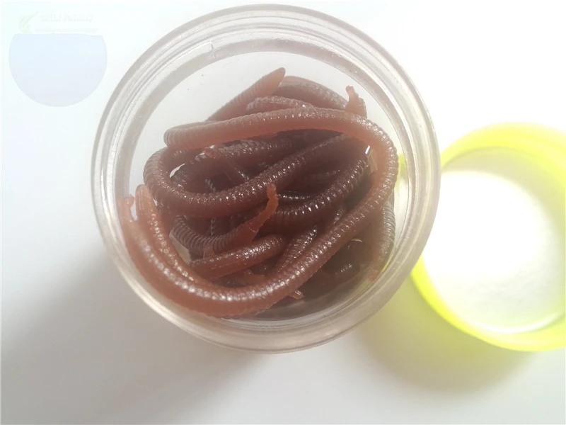 2 бутылки 40g морские черви Clamworm Мягкая приманка рыболовные дождевой червь блесна