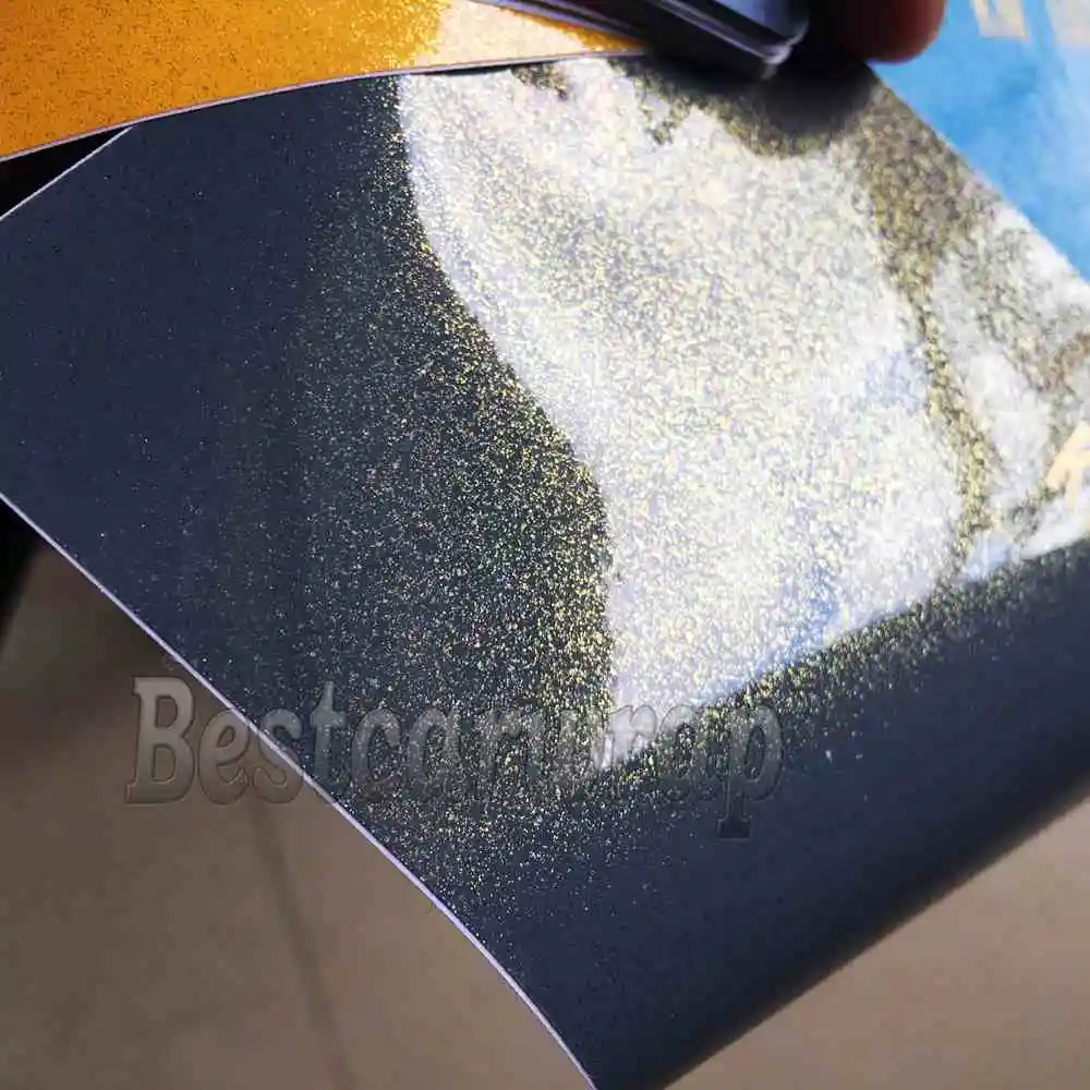 sparkle gloss metallic high glossy car Vinyl Foile wrapping styling glitter (13)