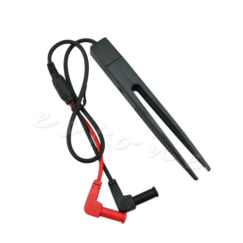 

SMD SMT Chip Test Clip Lead Probe Multimeter Meter Tweezer Capacitor Resistance G08 Great Value April 4