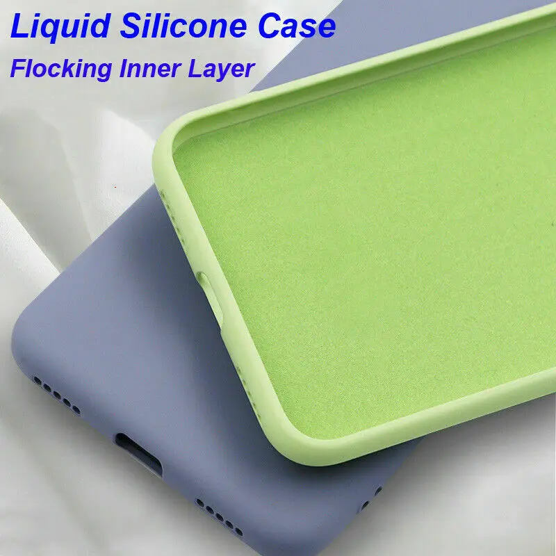 

For Huawei Honor 8X MAX 8A Honor V20 V10 V9 Honor 10 9 9i Case Liquid Silicone Rubber Soft Cover Phone Cases Shockproof Coque