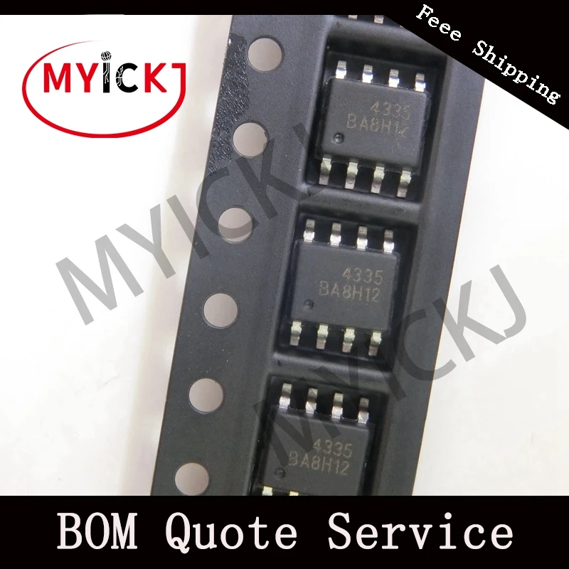 

10PCS AO4335 P-Channel MOSFET IC-CHIP 4335