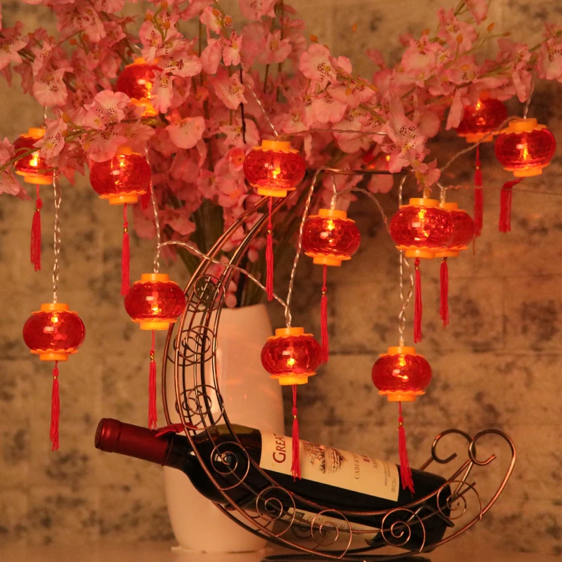 New Arrival holiday light round lantern fairy string lights forNew Year Festival Wedding Christmas Lights outdoor led Decoration