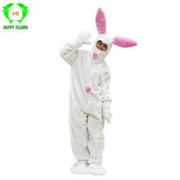 

2020 Adult Easter Rabbit Clothes Mascot Costume Fancy Dress Carnival Party Suit Animal Cosplay Costume Performance Clothing