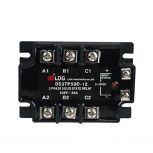 D53TP50D-12 трехфазное твердотельное реле 50A DC управляемое AC заменяет RZ3A40D55