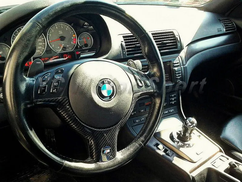 1998-2005 E46 M3-Style Steering Wheel Cover Replacement CF (11)