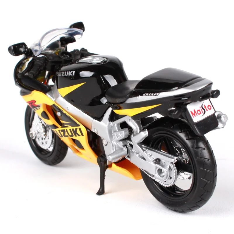 1:18 SUZUKI GSX-R 600 Road bike Diecast Model Toy Gift Motorcycle 