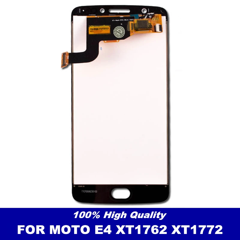 100% тестирование для MOTO E4 xt1762 ЖК-дисплей S Дисплей Motorola xt1772 телефон сенсорный