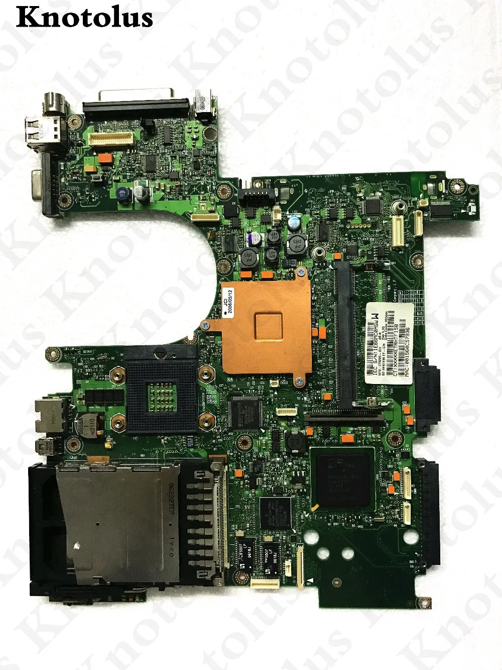 Материнская плата для ноутбука hp nc6120 nx6120 378225-001 ddr1 6050a0055001-a05 бесплатная доставка
