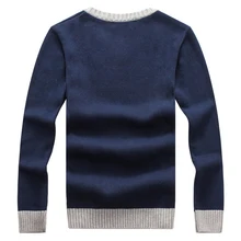 TANGNEST/осень, длинный рукав, v-образный вырез, Pull Homme, удобный тонкий лоскутный мужской свитер, 3 цвета, Повседневные свитера MZM541