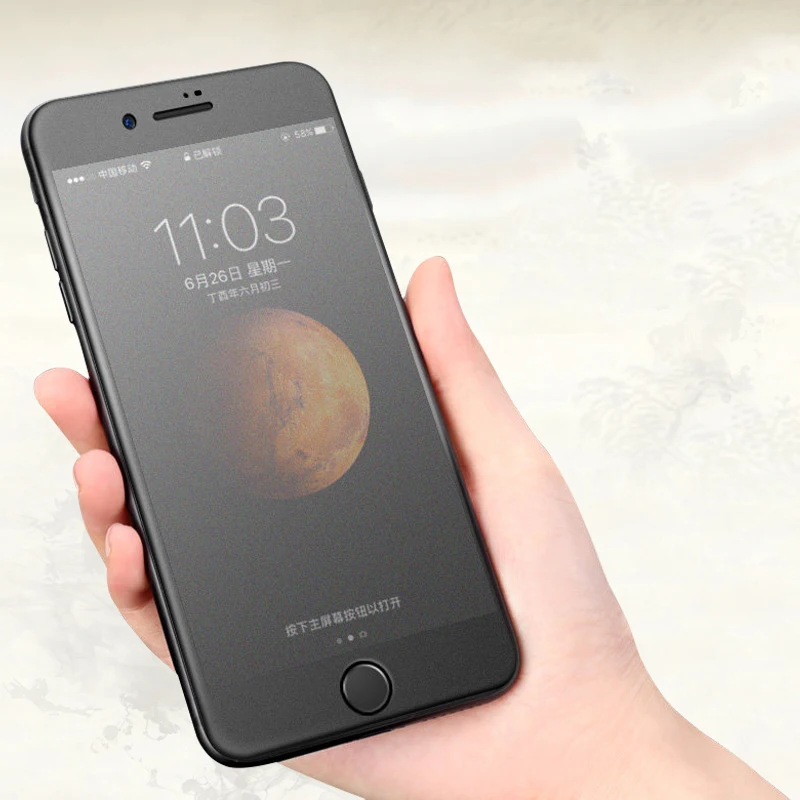 XS Max антибликовое матовое закаленное стекло с защитой от отпечатков пальцев для