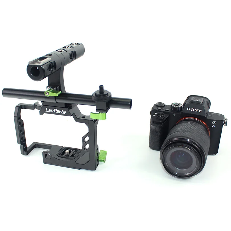 Lanparte A7SII БЫСТРОРАЗЪЕМНАЯ камера клетка для sony A7R III Arri отверстие для крепления камеры 4/1 8/3 аксессуары