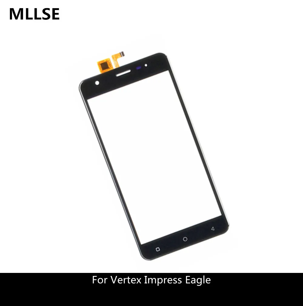 

5.0inch Cell phone Touchscreen For Vertex Impress Eagle touch Screen Digitizer Front Glass Panel Lens Parts + Adhesive tape