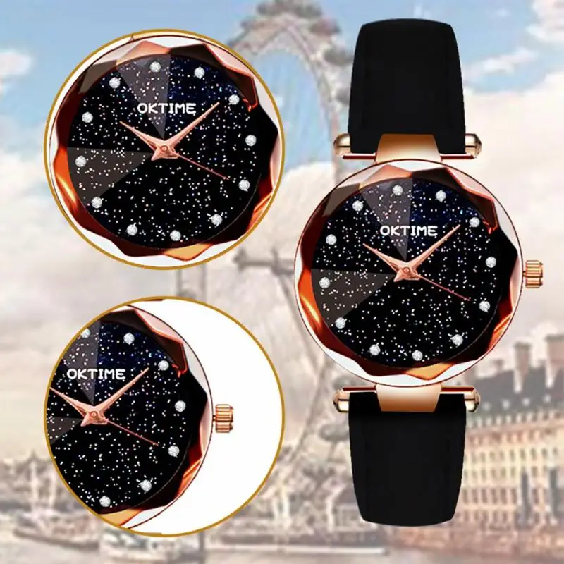 Роскошные женские часы женские магнитные звездное небо часы модные бриллиантовые Женские кварцевые наручные часы relogio feminino