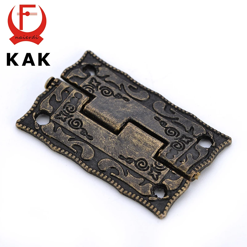 10pcs kak antique bronze hinges cabinet door drawer decorative mini hinge for jewelry storage wooden box - Decorative Hinges 10pcs kak antique bronze hinges cabinet door drawer decorative mini hinge for jewelry storage wooden box - Decorative Hinges