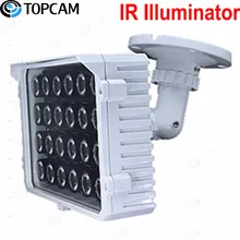 ИК-осветитель 20-150 метров 24 шт 42U Массив ИК светодиодный угол света 6~ 90 градусов дополнительная мощность AC 110-250 В для CCTV IP камеры