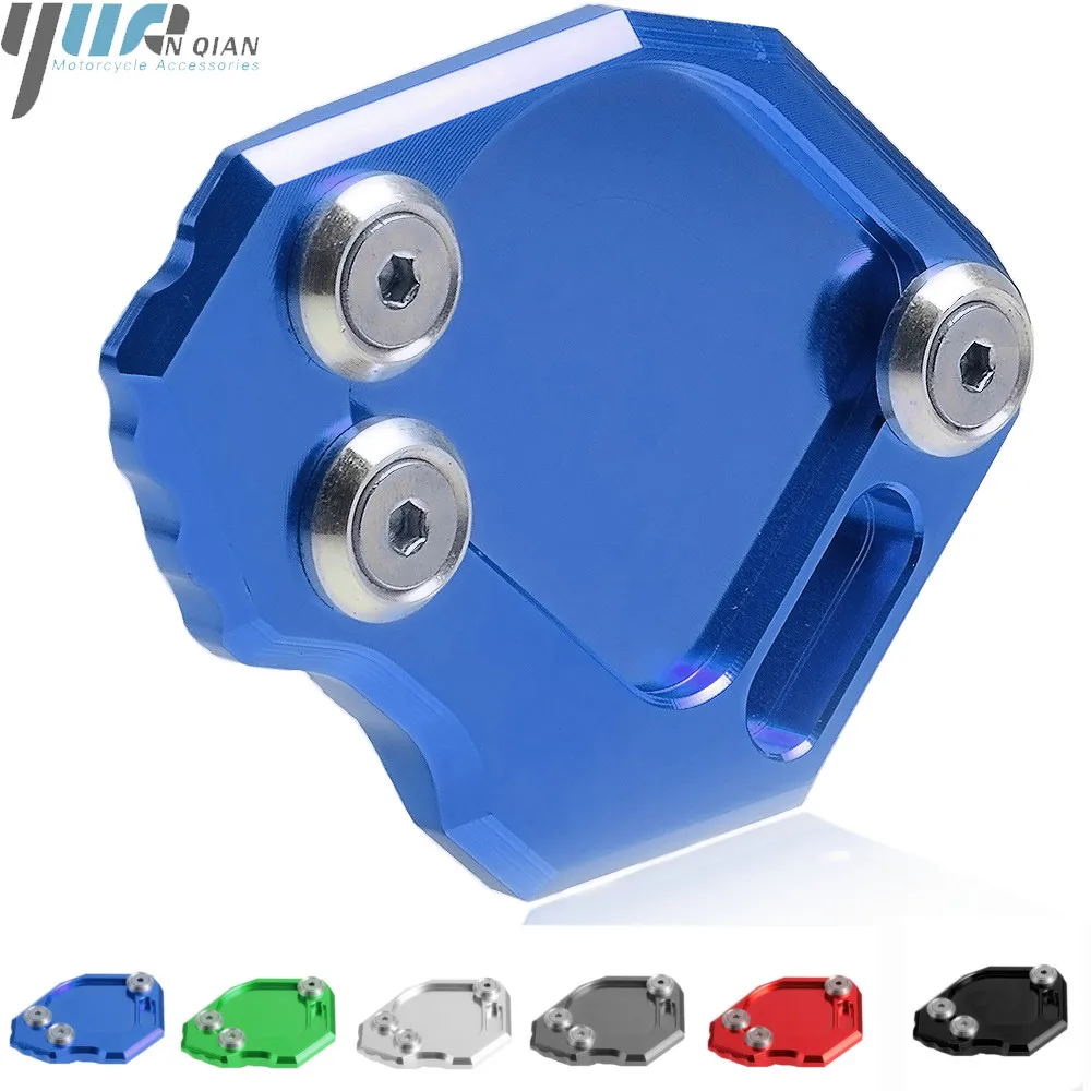 

F800 GS For BMW F800GS F 800 GS 2008-2015 Motorcycle Stand Kickstand CNC Aluminum Side Stand Plate Pad Enlarge Extension New