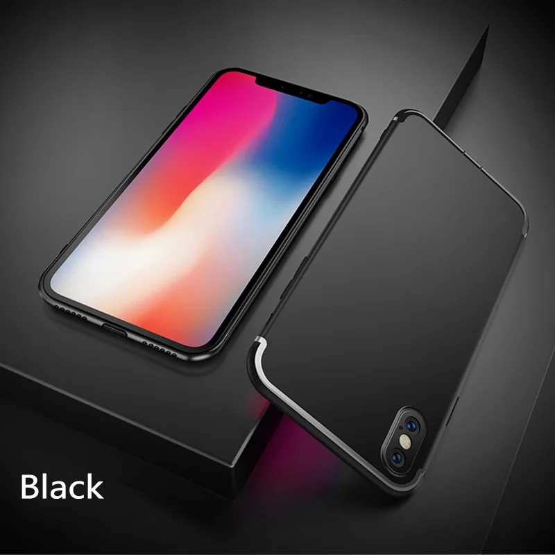 Soft Silicone Case For iPhone XS Max X XR 10 11 Pro 7 8 Plus iPhone 6 S 6S 5 5S 5SE 6Plus 7Plus 8Plus i Phone Back Cover Housing iphone 8 plus leather case