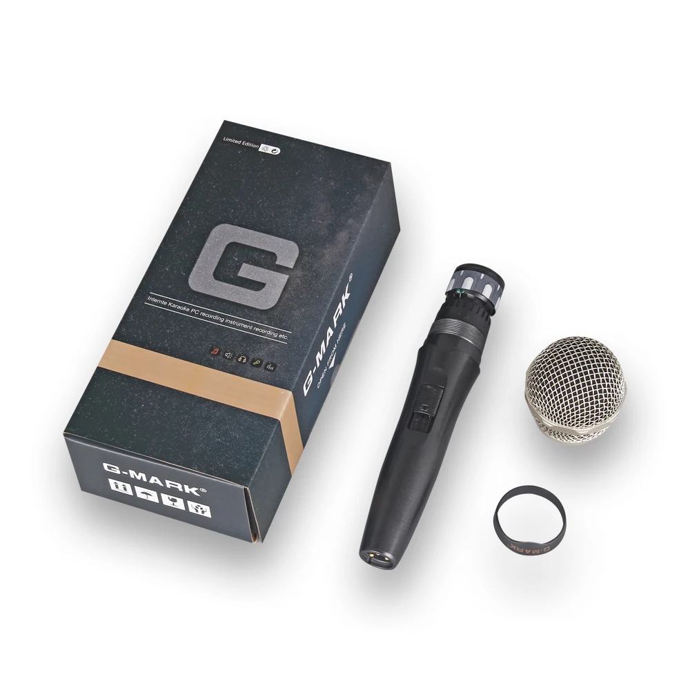G MARK G77 профессиональный сценический для певца Vocal проводной микрофон