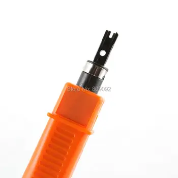 

RJ45 RJ11 Network Punch Down Tool 110 88 type with Adjustable spring impact mechanism