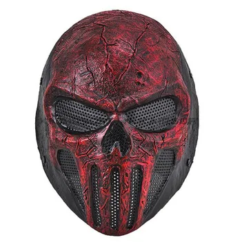

Paintball Airsoft Wire Mesh Punisher Full Face Mask Free shipping