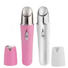 2 цвета Электрический массажер для глаз прибор отрицательных ионов микро-Вибрационный Уход за губами массаж глаз против морщин Старение ручка красота машина