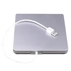 USB CD/DVD-RW Писатель горелки внешний жесткий диск для портативных ПК для Mac для Macbook Pro USB 2,0 интерфейс Intelligent Burning