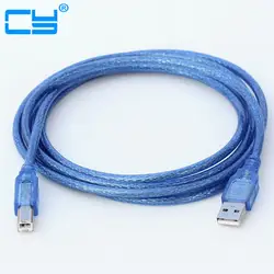 USB 2.0 Тип мужчине b принтера шнур короткий кабель для принтера концентратор usb жесткий диск картридж 25 см 1.8 м 6ft 3 м 5 м 15ft