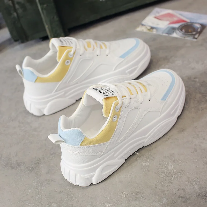Женские кроссовки дышащие tenis feminino белые туфли женская повседневная обувь на
