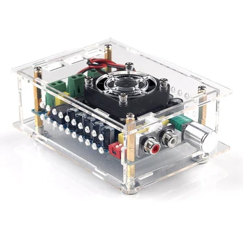 

TDA7498 2x100W Car Digital Power Amplifier Board Class D Dual Audio Case