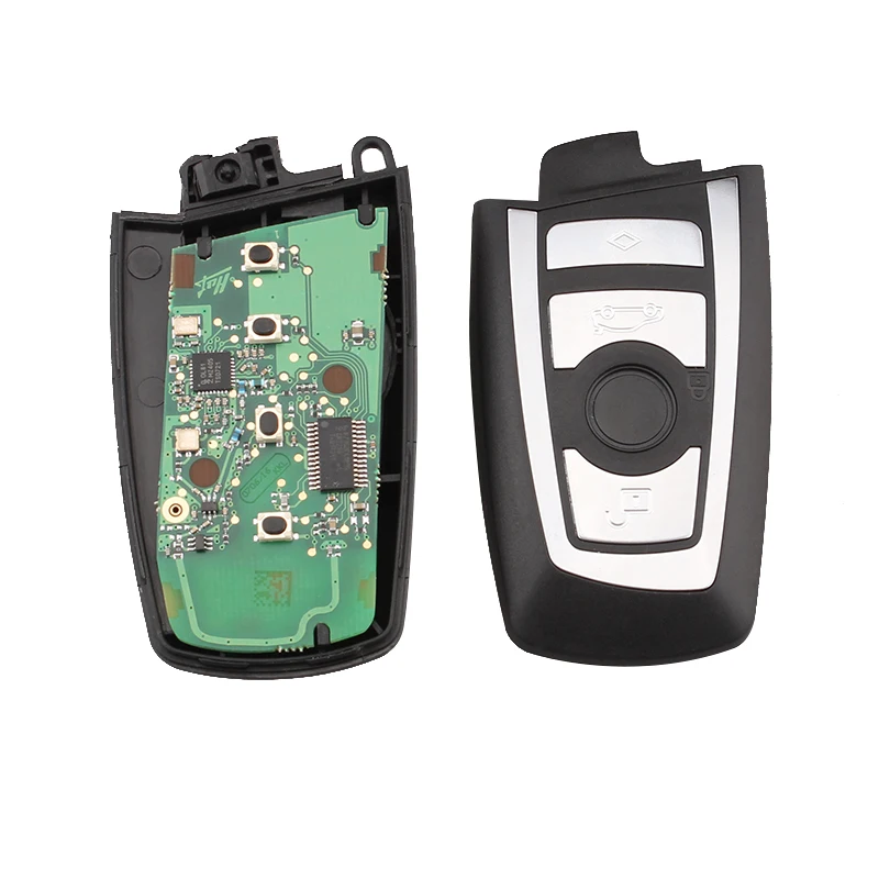 Keyyou para Bmw Série 2010 2011 2020 f Cas4 Sistema Fob 315 - 433 868mhz Chave Inteligente Keyless Remota 7 3 5 2009 16 Chave do carro
