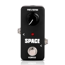 KOKKO SPACE Full Reverb Effects Electric Reverb Pedal Guitar effect pedal Guitar Parts & Accessories FRB2 Mini Space Pedal mooer spark reverb pedal three great sounding reverb modes guitar pedal
