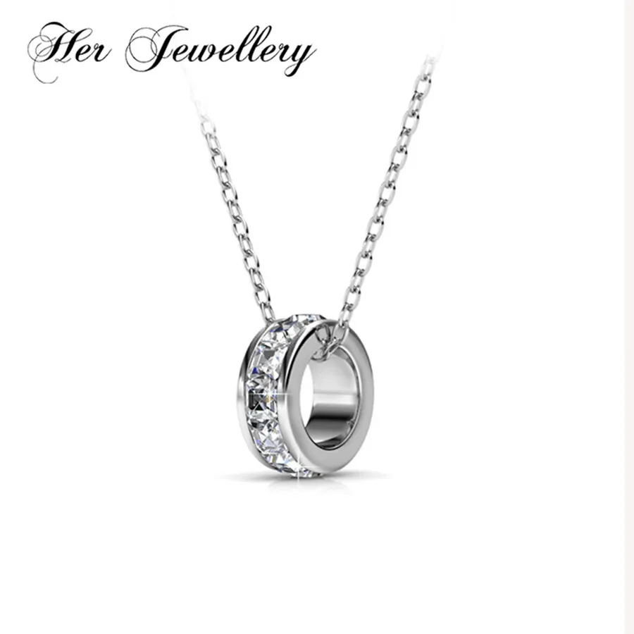 Her Jewellery роскошное круглое ожерелье с подвеской в подарок на день Святого