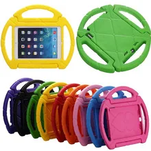 

Portable Kids steering wheel for Apple iPad mini 1/2/3 EVA drop resistance Washable stand holder hand-held protective case+gifts
